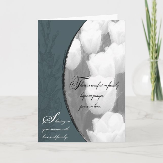 Family Sympathy Card (Front)