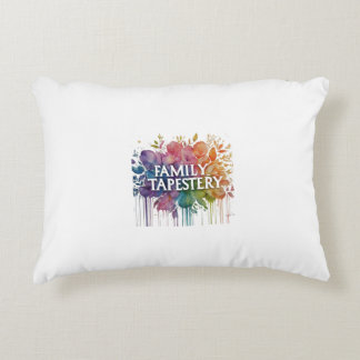 Family Tapestry Accent Pillow