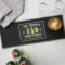 Family Taproom Personalized Home Bar Rustic Black