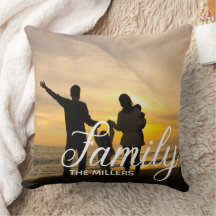 Family Text overlay typography