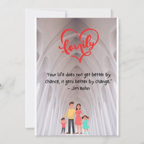family   thank you card