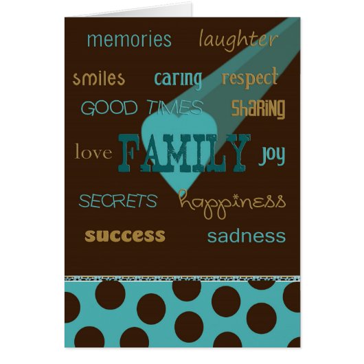 Family Ties Cards (Front)