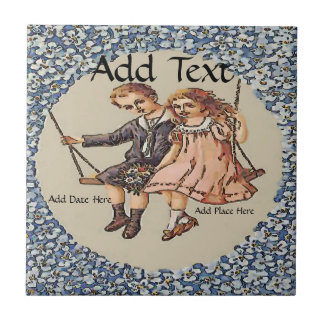 Family Tile, Dutch Look, Personalize Ceramic Tile