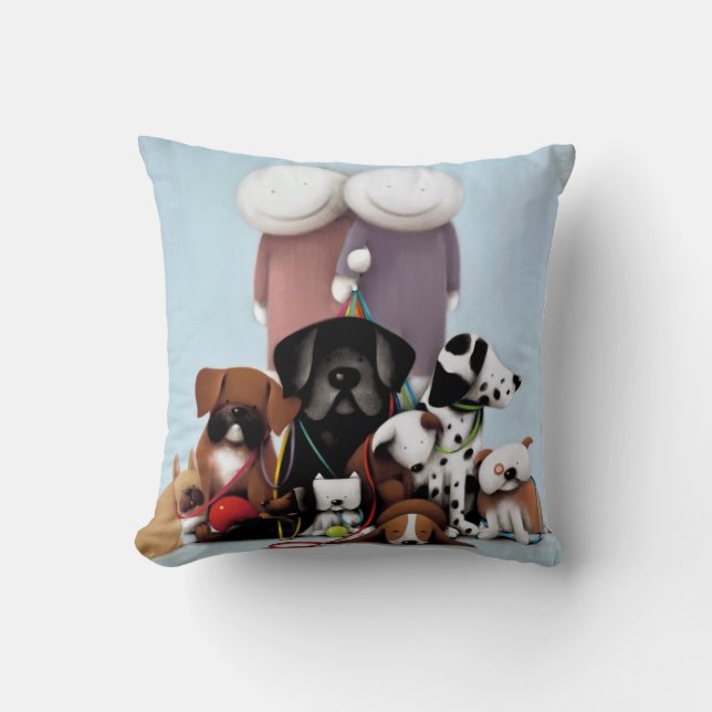 FAMILY TIME DOUG HYDE THROW PILLOW (Front)