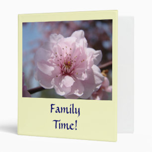 FAMILY TIME! Photo Album book Blossoms Binder