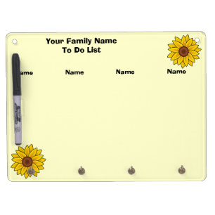 "Family To Do List" Dry Erase Board