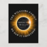 Family Totality Solar Eclipse Personalized Postcard