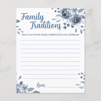 Family Tradition Flyer