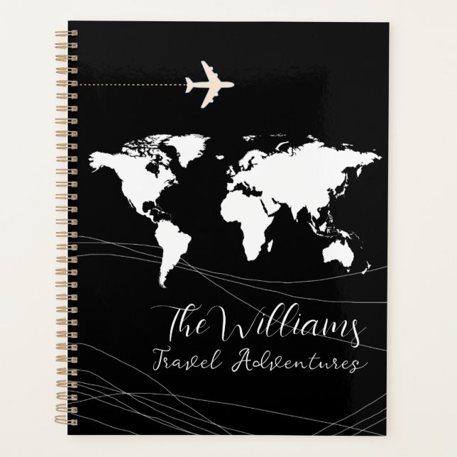 family travel adventures planner (Front)