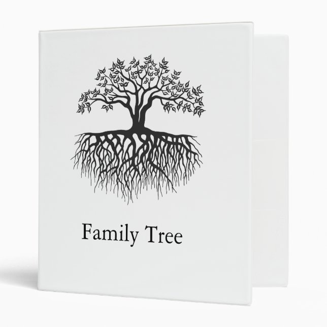 Family Tree 3 Ring Binder (Front/Inside)