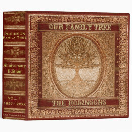 Family Tree | Antique Album or Scrapbook Binder