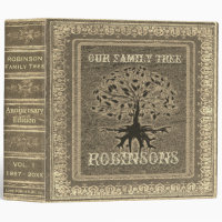 Family Tree | Antique Gold Album or Scrapbook