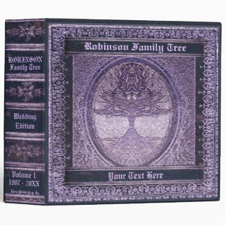 Family Tree | Antique Looking Book Binder