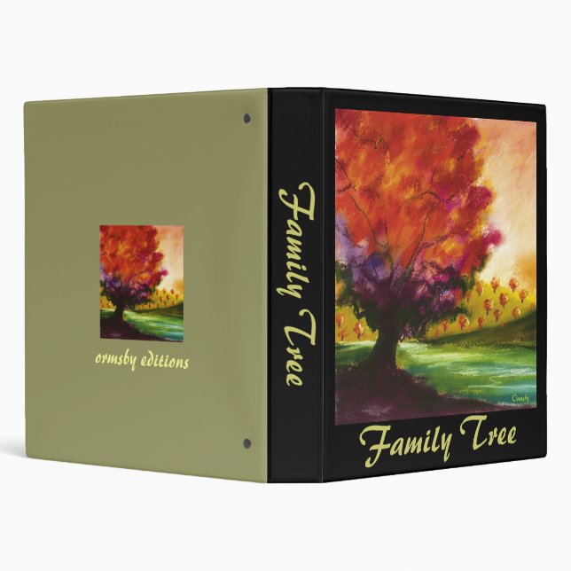 Family Tree,  binder (Background)