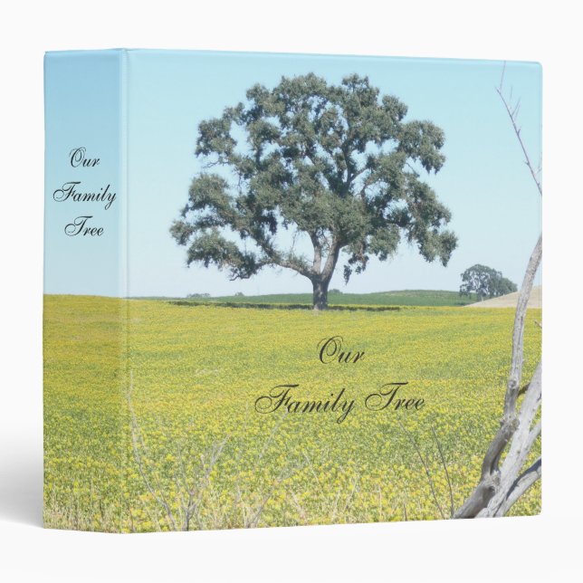 Family Tree Binder (Front/Spine)