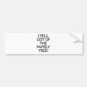 FAMILY TREE BUMPER STICKER