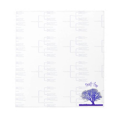 Family Tree Collection Notepad