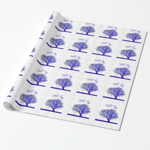 Family Tree Collection Wrapping Paper
