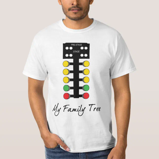 Family Tree - Drag Racing T-Shirt | Zazzle