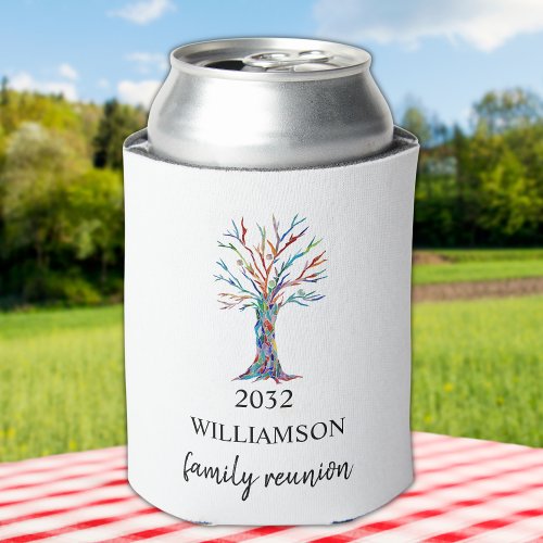 Family Tree Family Reunion  Can Cooler
