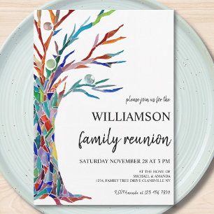 Family Tree Family Reunion Invitation