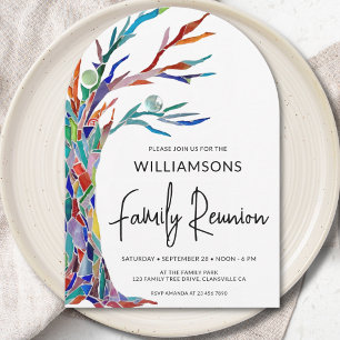 Family Tree Family Reunion Invitation