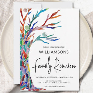 Family Tree Family Reunion Invitation