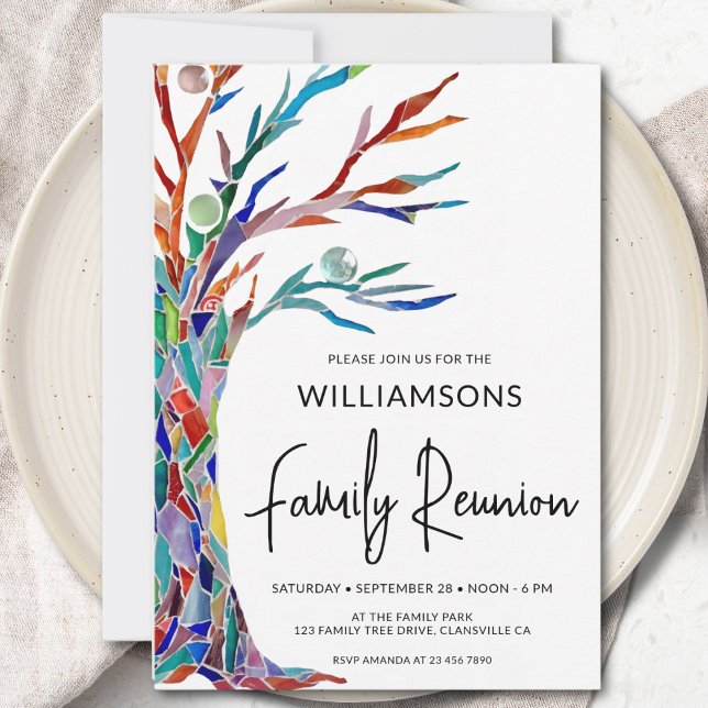 Family Tree Family Reunion Invitation (Creator Uploaded)