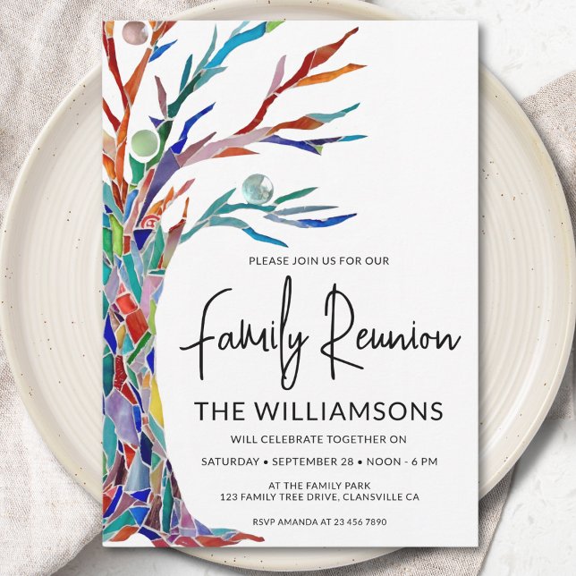 Family Tree Family Reunion Invitation (Creator Uploaded)