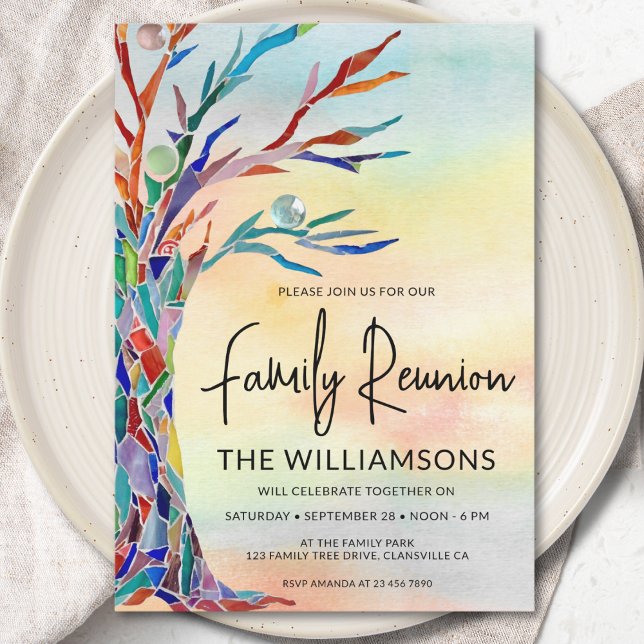Family Tree Family Reunion Invitation (Creator Uploaded)