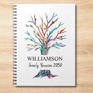 Family Tree Family Reunion Notebook