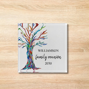 Family Tree Family Reunion Paperweight