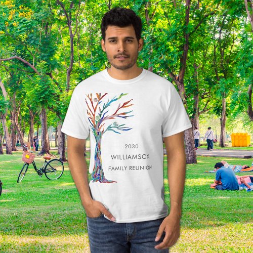 Family Tree Family Reunion T_Shirt