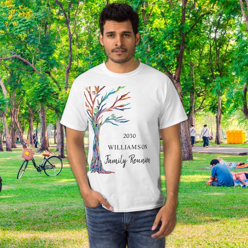 Family Tree Family Reunion T_Shirt