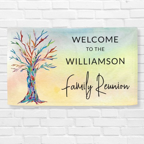 Family Tree Family Reunion Welcome