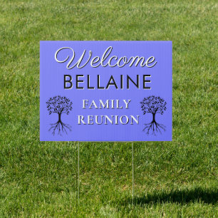 Family Tree! Family Reunion yard sign