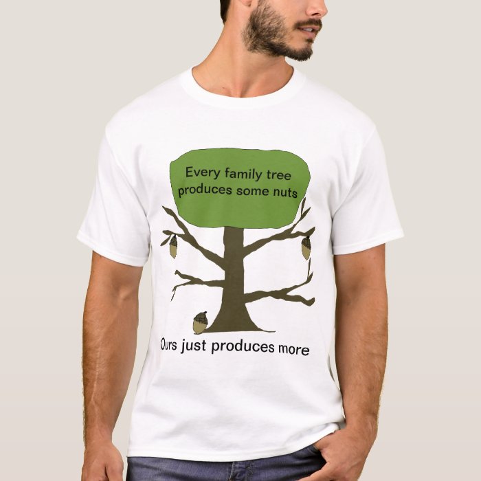 Family Tree Funny T-shirt | Zazzle