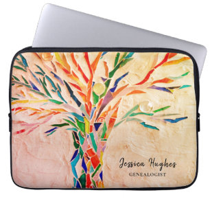 Family Tree Genealogist Laptop Sleeve