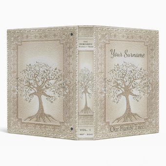 Family Tree Genealogy Album Binder | Zazzle