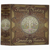 Family Tree | Genealogy Family History 3 Ring Binder