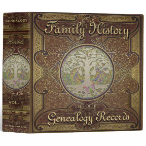 Family Tree | Genealogy Family History 3 Ring Binder