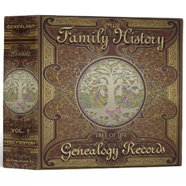 Family Tree | Genealogy Family History 3 Ring Binder