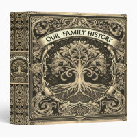 Family Tree | Genealogy Family History 3 Ring Binder