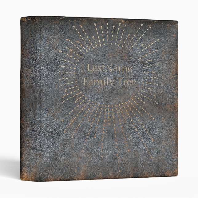 Family Tree | Genealogy Photo Album Binder (Front/Spine)