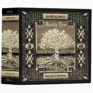Family Tree Genealogy Wedding Book Binder