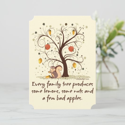 Family Tree Humor (Standing Front)