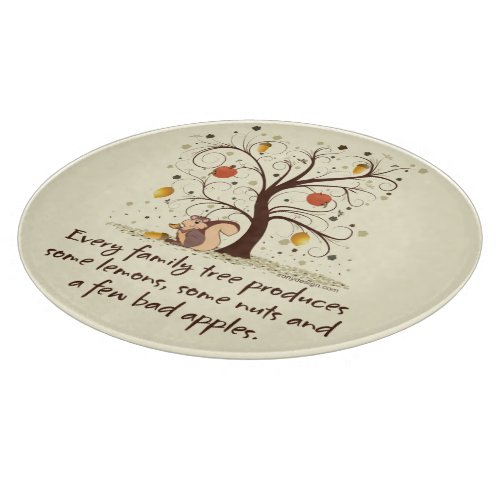 Family Tree Humor Cutting Board