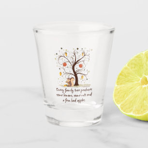 Family Tree Humor Shot Glass