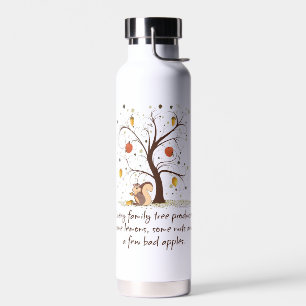 Family Tree Humor Stainless Steel Water Bottle
