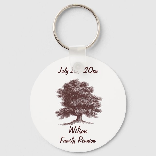 Family Tree Keychain (Front)